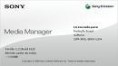 Sony Ericsson Media Manager 1.2 English